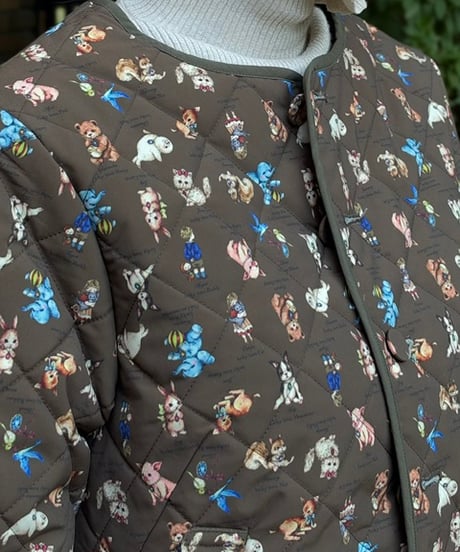 【3L】GARACHIGAI quilting  blouson・fortune