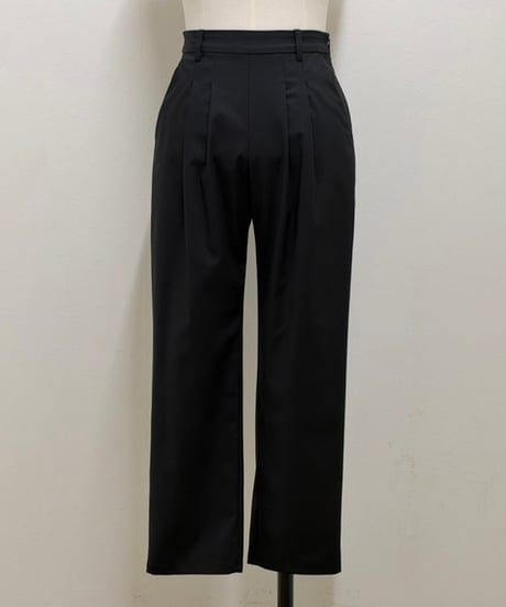 【M】back ribbon pants
