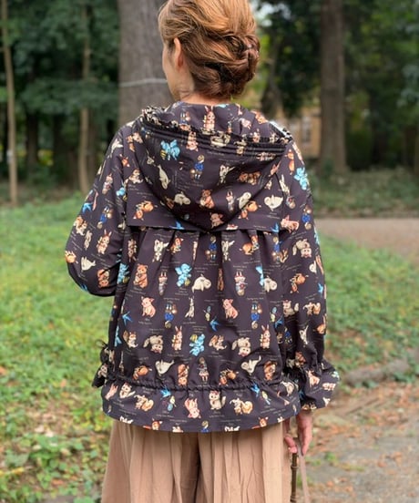 【M】textile blouson・fortune
