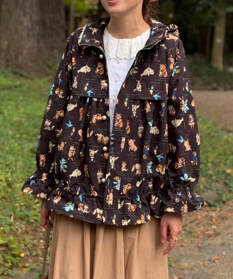 【M】textile blouson・fortune