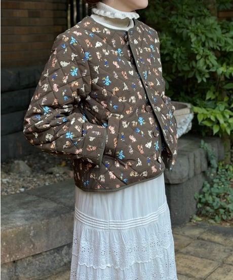 【3L】GARACHIGAI quilting  blouson・fortune