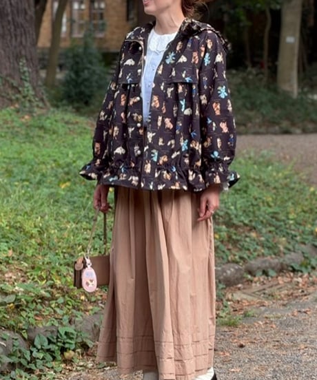 【M】textile blouson・fortune