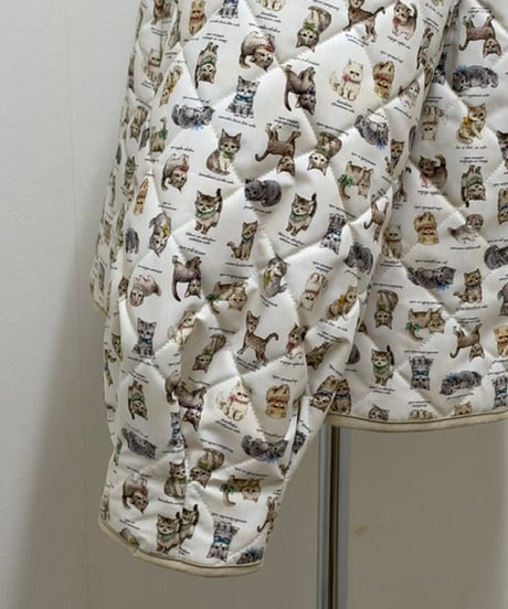 【3L】GARACHIGAI quilting  blouson・kitten