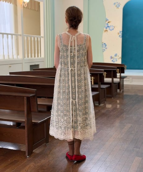 【M】GARACHIGAI lace one-piece