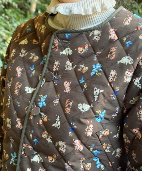 【3L】GARACHIGAI quilting  blouson・fortune