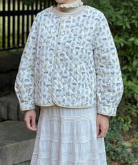 【M】GARACHIGAI quilting  blouson・kitten