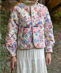 【M】GARACHIGAI quilting  blouson・handkerchief