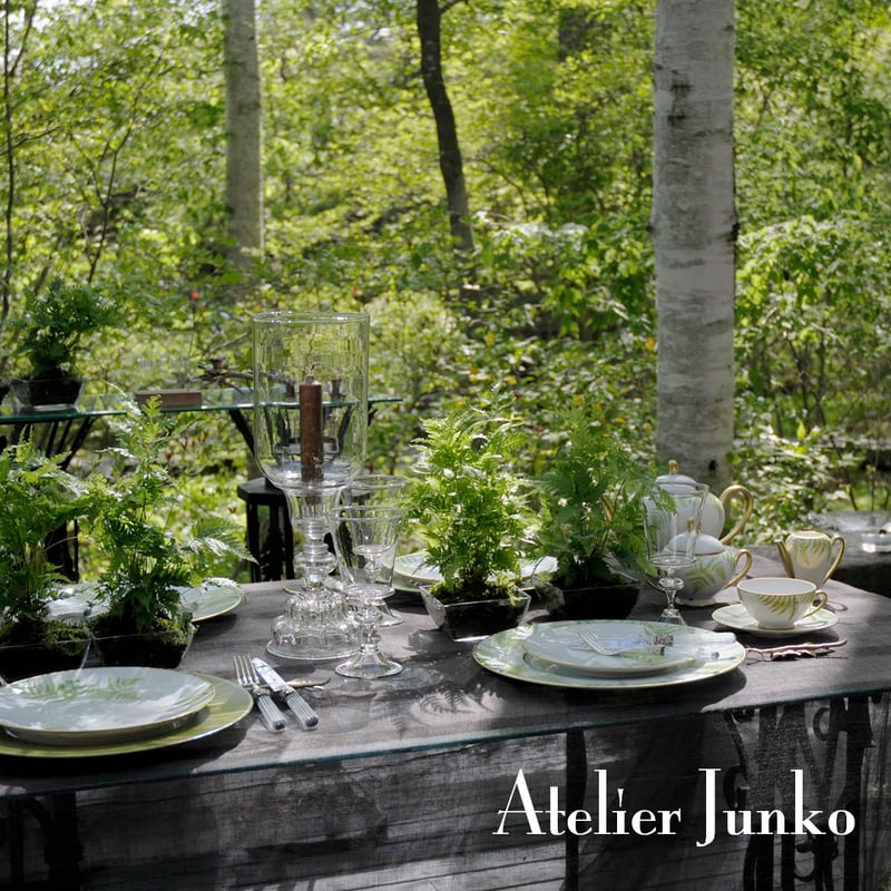 ファーンシダ プレート Fern plate | Atelier Junko EC shop