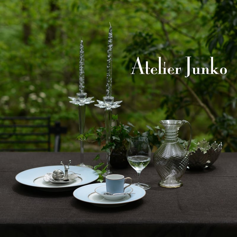 キャンドルスタンド クリスタル フラワー Candle stand crystal flowe