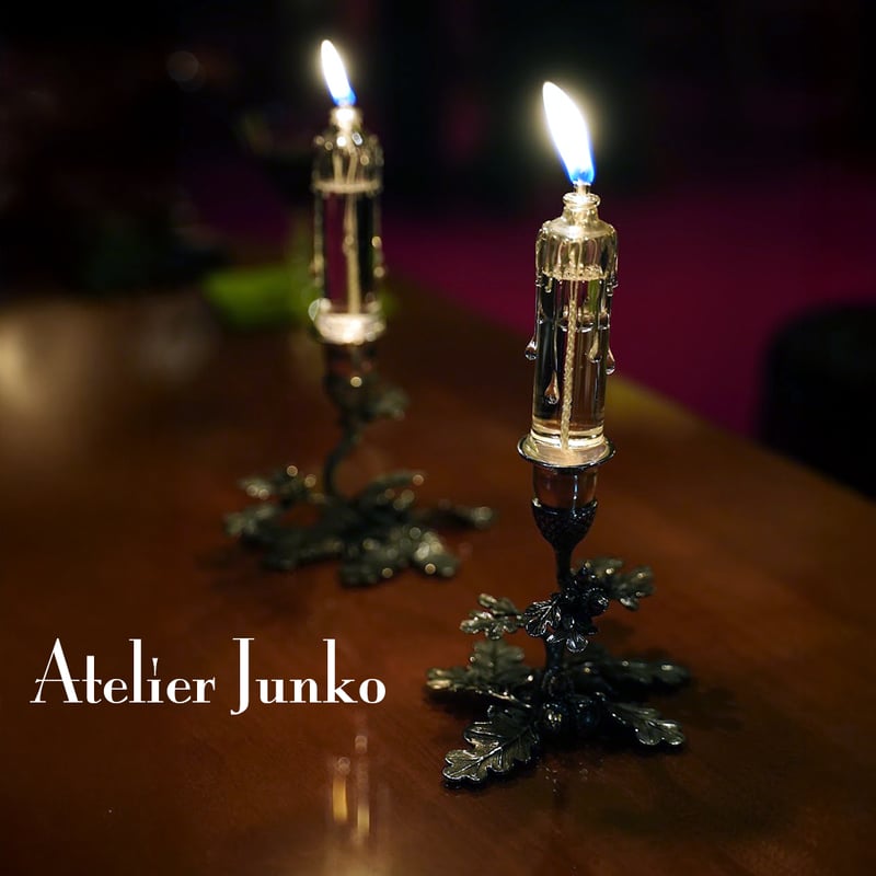 キャンドルスタンド エコン＆オーク Candle stand acorn & oak | At