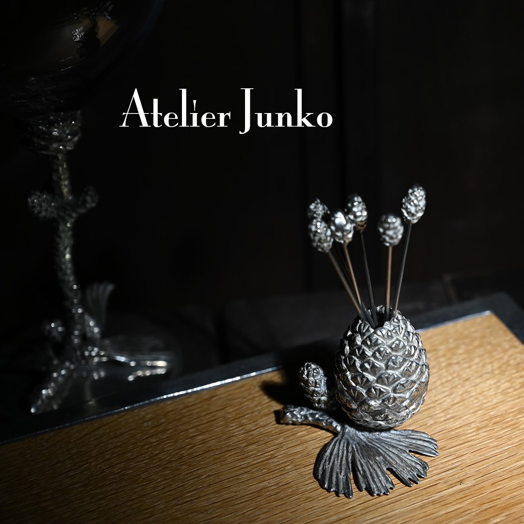 ピックセット パインコーン Cocktail pick set Pinecone | Atel