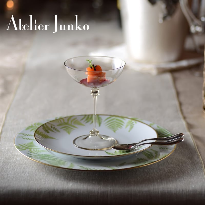 ファーンシダ プレート Fern plate | Atelier Junko EC shop