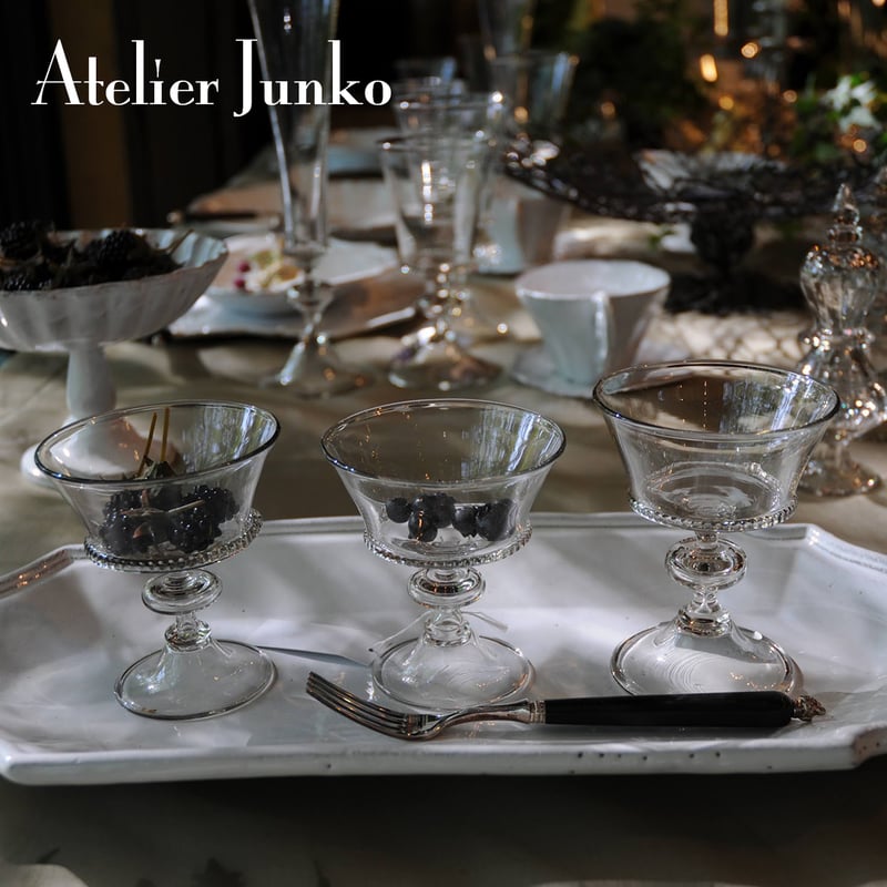 ヒストリカルグラス クーペ デザート | Atelier Junko EC shop