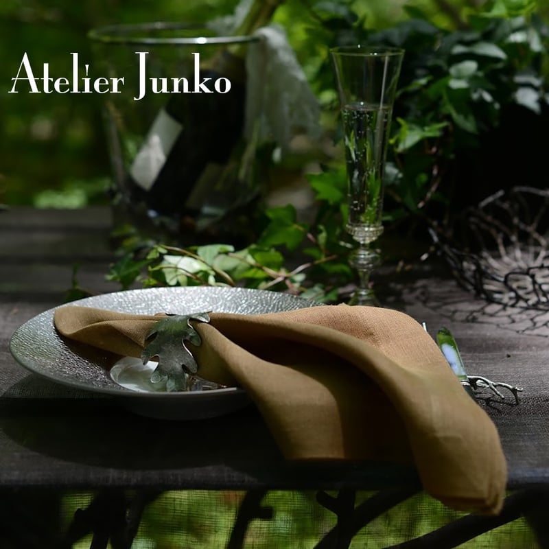 ナプキンリング リーフ Ⅱ Napkin Ring Leaf Ⅱ | Atelier Junk