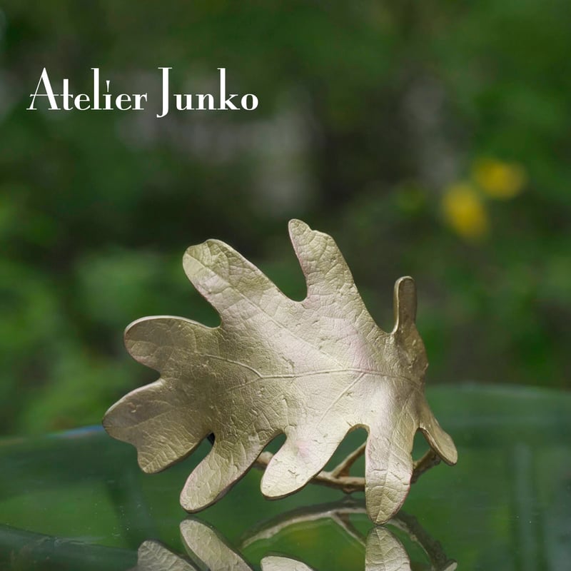 ナプキンリング リーフ Ⅱ Napkin Ring Leaf Ⅱ | Atelier Junk