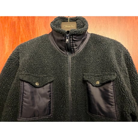 MADE IN ENGLAND製 90s Wilsport フルジップフリースジャケット ネイビー Mサイズ