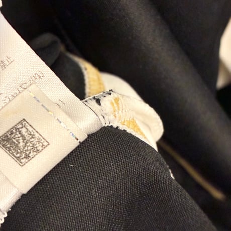 MADE IN JAPAN製 PUMA フルジップトラックジャケット ブラック×ホワイト Oサイズ