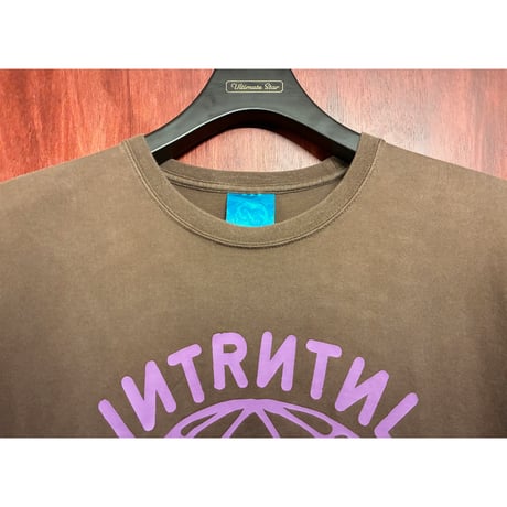 激レア SWAGGER 2007年モデル 「DYNA$TY」 バレットプリント 半袖プリントTシャツ ブラウン Lサイズ
