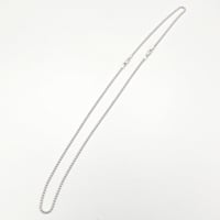 ★新品★ MADE IN JAPAN製 シルバー925 ボールチェーンネックレス 45cm & ブレスレット 20cm セット シルバー 幅2.6mm