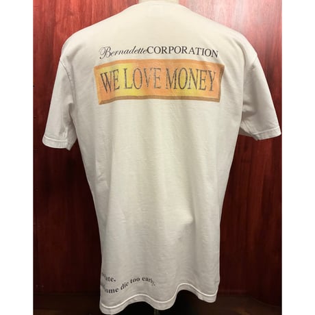 レア MADE IN USA製 SUPREME 2023SS Bernadette Corporation Money Tee プリントTシャツ ホワイト Mサイズ