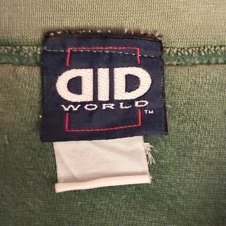 レア DID WORLD × NFL NEW YORK JETS 刺繡入り スウェットトレーナー グリーン