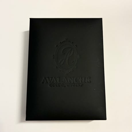アバランチオリジナルジュエリーBOX付き 10金製 AVALANCHE 10KYG イエローゴールド クロスケーブルネックレス ゴールド 長さ46cm×横2mm