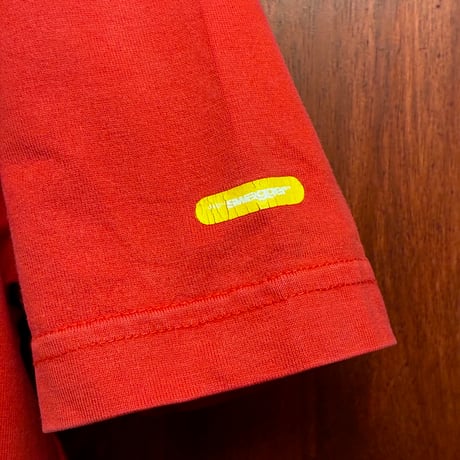SWAGGER 2007年モデル 「120% Guaranteed Fresh」 半袖プリントTシャツ レッド Lサイズ