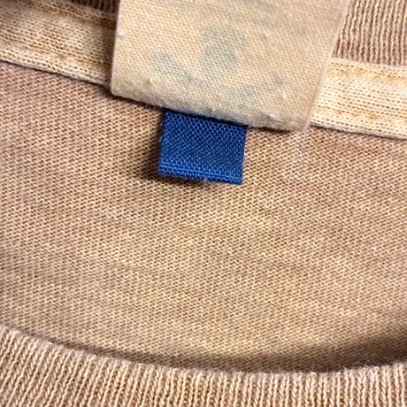 MADE IN USA製 Velva Sheen ポケット付き 半袖クルーネックTシャツ マスタード Sサイズ