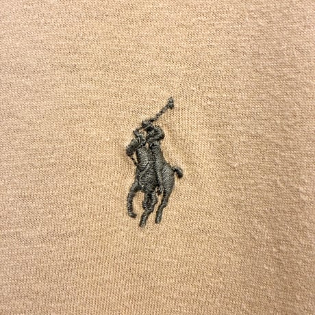 Polo by Ralph Lauren 半袖クルーネックTシャツ サンドベージュ XLサイズ