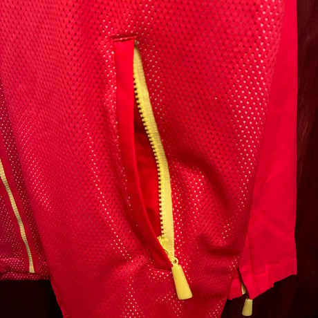 Ferrari GEARBOX OFFICIAL PRODUCT フルジップナイロンジャケット レッド Lサイズ