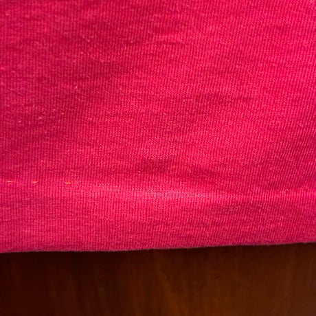 MADE IN USA製 90s SCREEN STARS BEST シングルステッチ パンダプリント 半袖Tシャツ マゼンタ Lサイズ