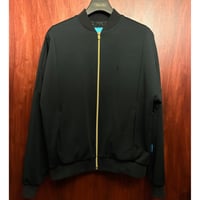 レア MADE IN JAPAN製 SWAGGER MA-1型 フルジップトラックジャケット ブラック Mサイズ