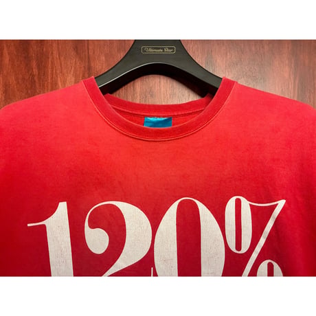 SWAGGER 2007年モデル 「120% Guaranteed Fresh」 半袖プリントTシャツ レッド Lサイズ