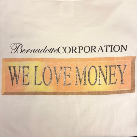 レア MADE IN USA製 SUPREME 2023SS Bernadette Corporation Money Tee プリントTシャツ ホワイト Mサイズ