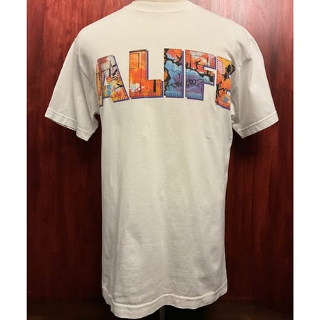 MADE IN USA製 ALIFE プリントTシャツ ホワイト Mサイズ