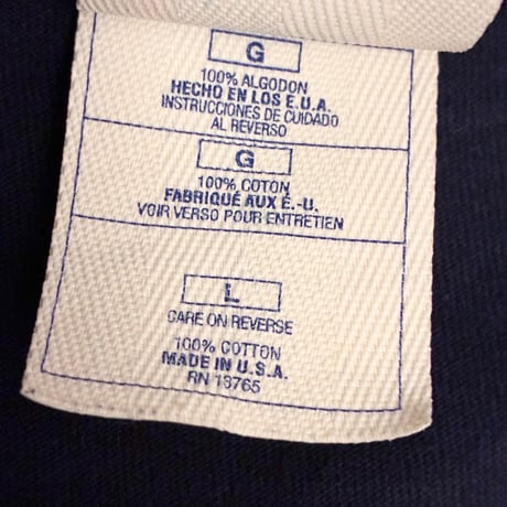 激レア MADE IN USA製 90s PRO PLAYER × MLB NEWYORK YANKEES 1996 DIVISION SERIES CHAMPS プリントTシャツ ネイビー Lサイズ