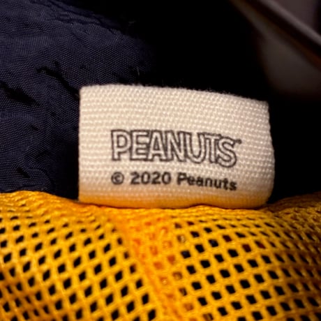 Levi's × PEANUTS SNOOPY 2020年コラボレーションモデル フルジップナイロンジャケット ブラック×ブルー Sサイズ