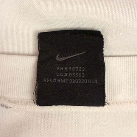 NIKE DRI-FIT メッシュ切り替え ドライTシャツ ホワイト×グレー XLサイズ