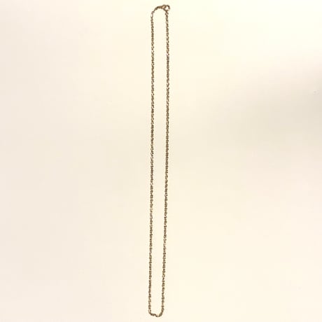 アバランチオリジナルジュエリーBOX付き 10金製 AVALANCHE 10KYG イエローゴールド クロスケーブルネックレス ゴールド 長さ46cm×横2mm