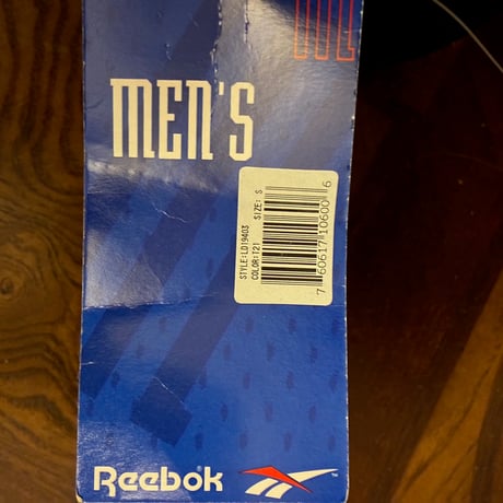 ☆タグ付き新古品☆ MADE IN TAIWAN製 90s Reebok メッシュ切り替え オーバーサイズ プルオーバーパーカー マルチカラー Sサイズ