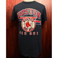 激レア MADE IN USA製 80s Champion × MLB BOSTON RED SOX 1988 トリコタグ プリントTシャツ ネイビー Mサイズ