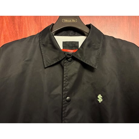▲訳あり商品▲ レア SWAGGER TKNY バックプリント コーチジャケット ブラック Lサイズ