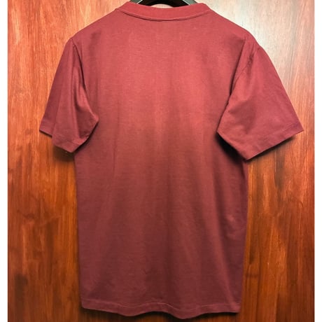 レア MADE IN USA製 70s～80s sportswear × UCLA 刺繡入り 半袖Tシャツ ボルドー Mサイズ