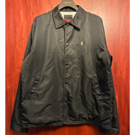 ▲訳あり商品▲ レア SWAGGER TKNY バックプリント コーチジャケット ブラック Lサイズ