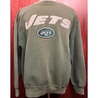 レア DID WORLD × NFL NEW YORK JETS 刺繡入り スウェットトレーナー グリーン