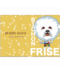 【BUDDY DAYZ】ビション・フリーゼ クリアファイル