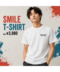 【Buddy Dayz】SMILE T-SHIRT