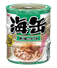 アイシア 海缶ミニ3P削り節入りかつお 180g