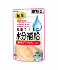 アイシア 国産健康缶パウチ 水分補給 まぐろペースト 40g