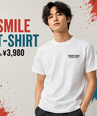【Buddy Dayz】SMILE T-SHIRT